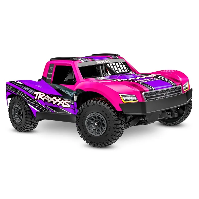 Mini Slash 4x4 RTR TQ BL-2s Rosa - USB-C Laddare / 2s LiPo - 2