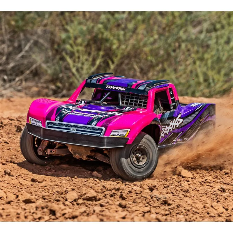 Mini Slash 4x4 RTR TQ BL-2s Rosa - USB-C Laddare / 2s LiPo - 6