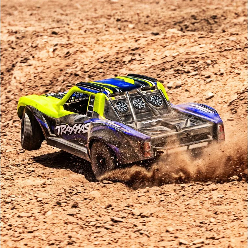 Mini Slash 4x4 RTR TQ BL-2s Gul - USB-C Laddare / 2s LiPo - 6