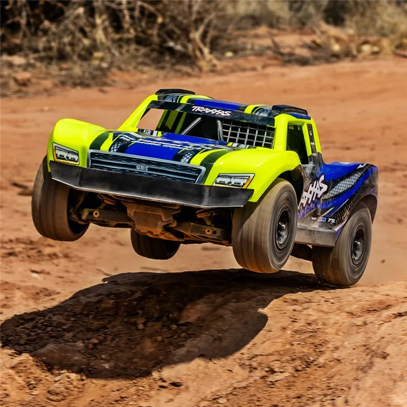 Mini Slash 4x4 RTR TQ BL-2s Gul - USB-C Laddare / 2s LiPo - 8