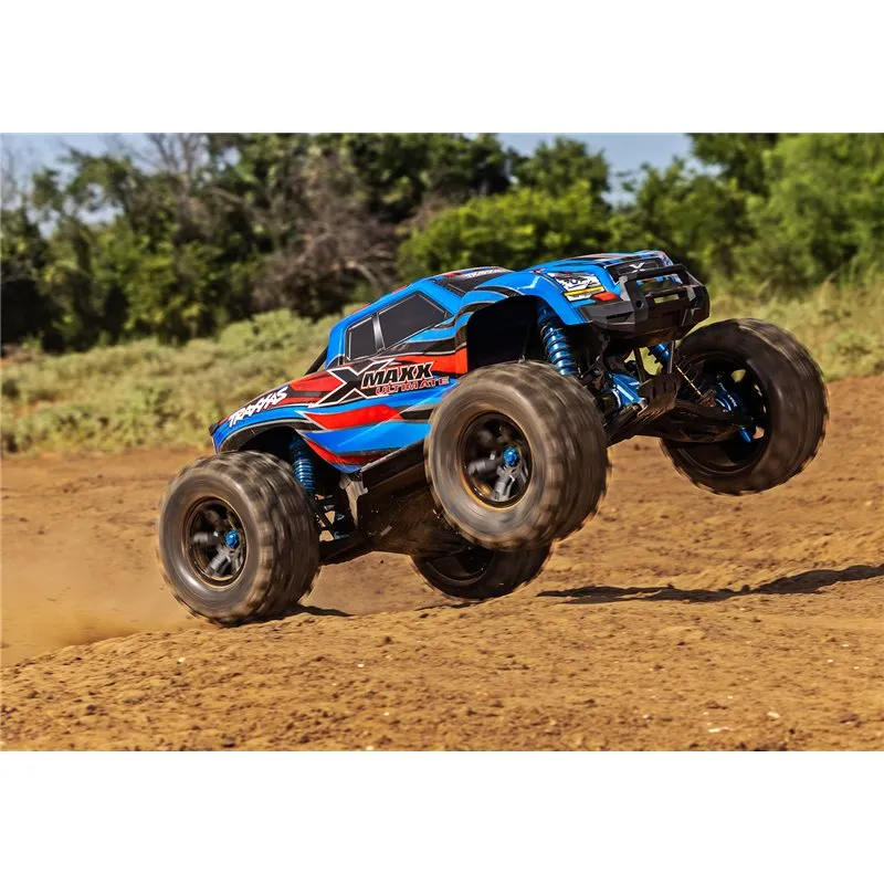 X-Maxx ULTIMATE 4WD Brushless TQi TSM Blå-X Limited Edition - 5