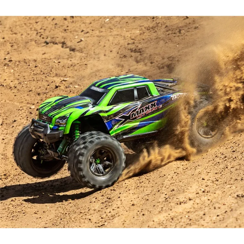 X-Maxx ULTIMATE 4WD Brushless TQi TSM Grön-X Limited Edition - 6