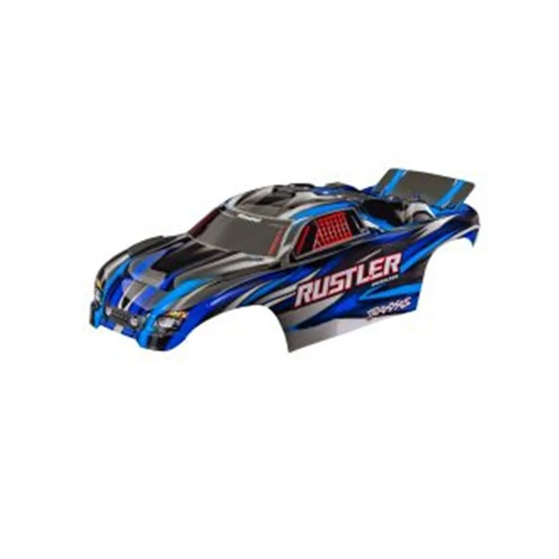 Kaross Rustler 2WD Clipless Blå