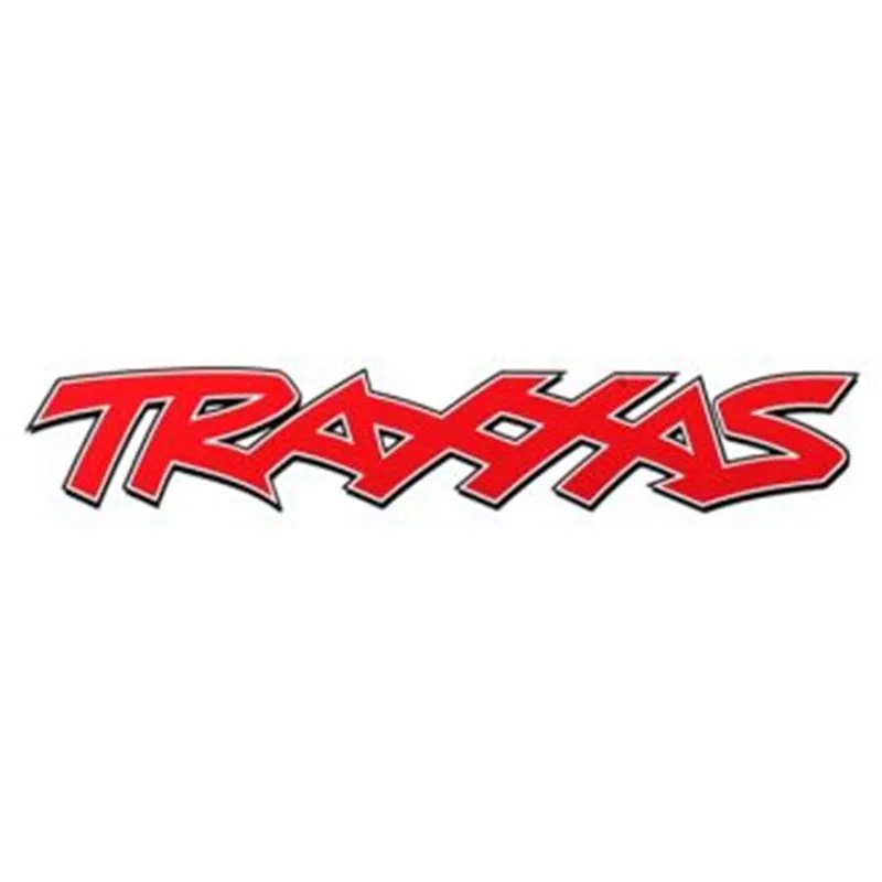 Traxxas Utskuren Vinyldekal Röd 250mm