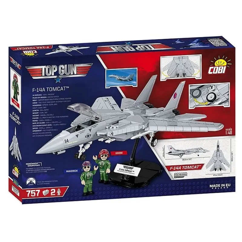 F14 TOMCAT, 757 PCS TOP GUN - 15