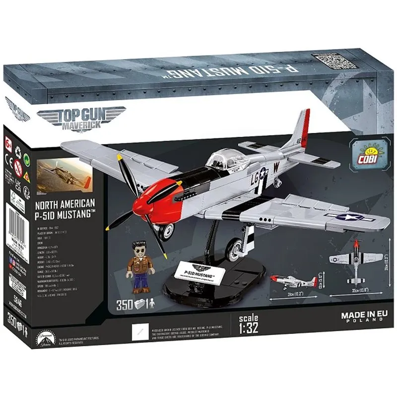 P-51D MUSTANG, 350 PCS TOP GUN MAVERICK - 9