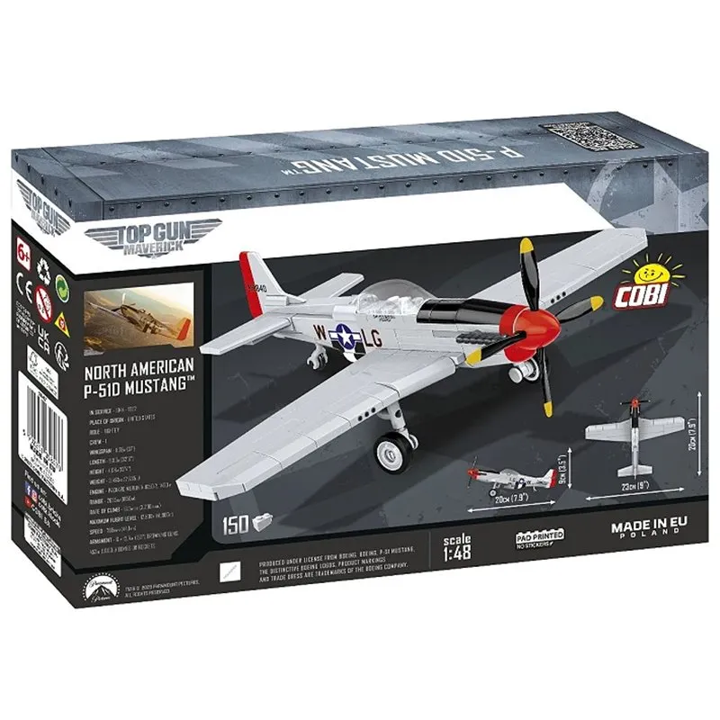 P-51D MUSTANG, 150 PCS TOP GUN MAVERICK - 7