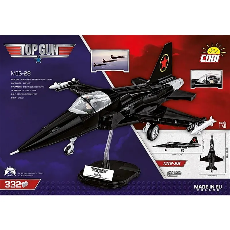 MIG-28, 332 PCS TOP GUN - 4