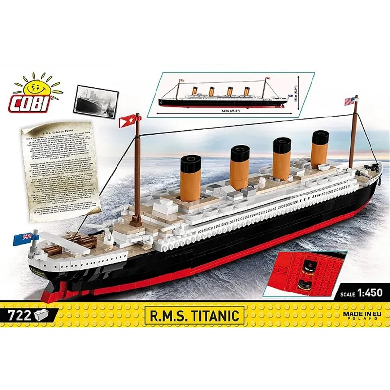 R.M.S. TITANIC, 722 PCS HC - 4