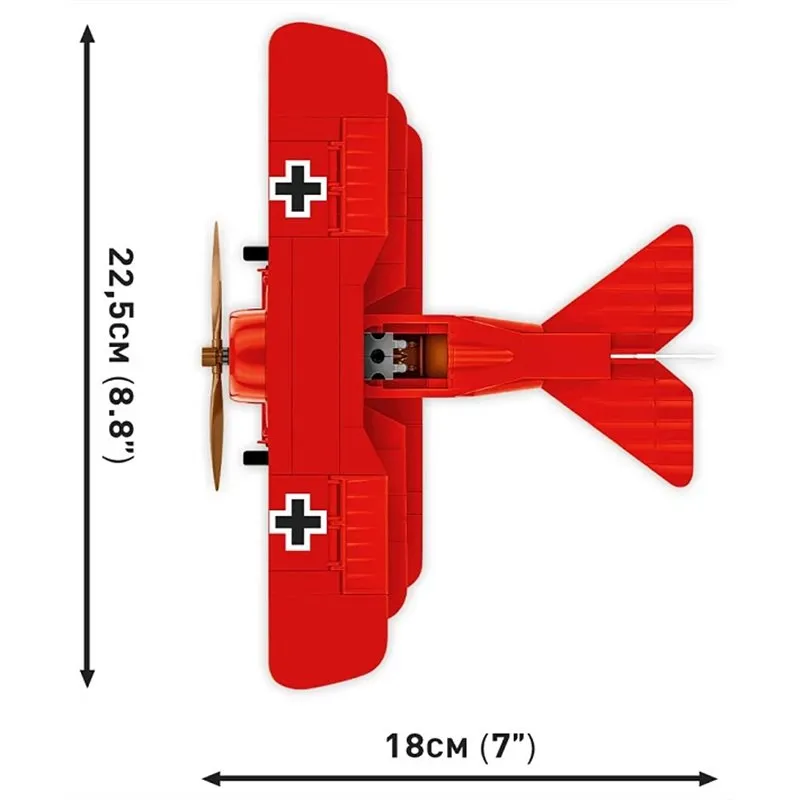 FOKKER DRI RED.BARON, 221 PCS HC GREAT WAR - 4