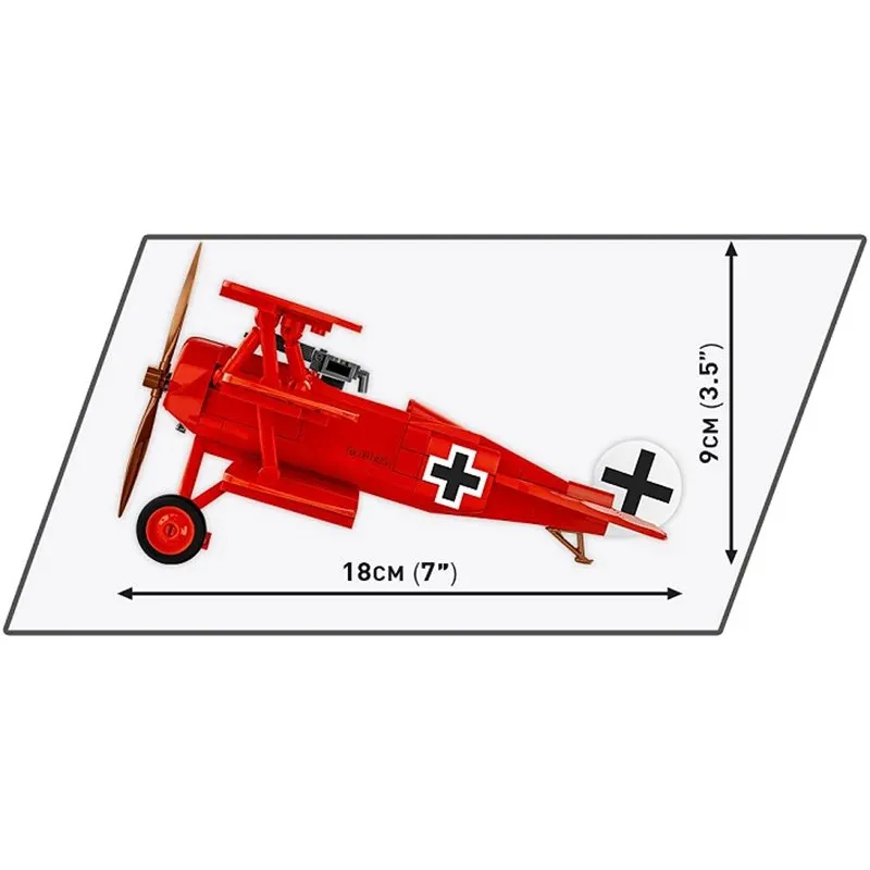 FOKKER DRI RED.BARON, 221 PCS HC GREAT WAR - 5