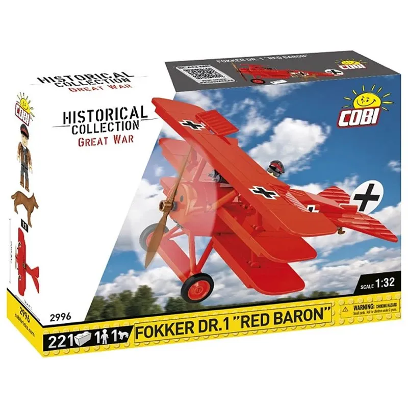 FOKKER DRI RED.BARON, 221 PCS HC GREAT WAR - 6