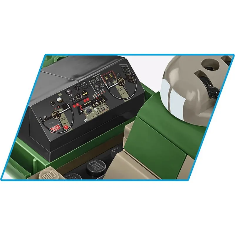 BOEING B-17F FLYING FORT, 1376 PCS HC WWII - 6