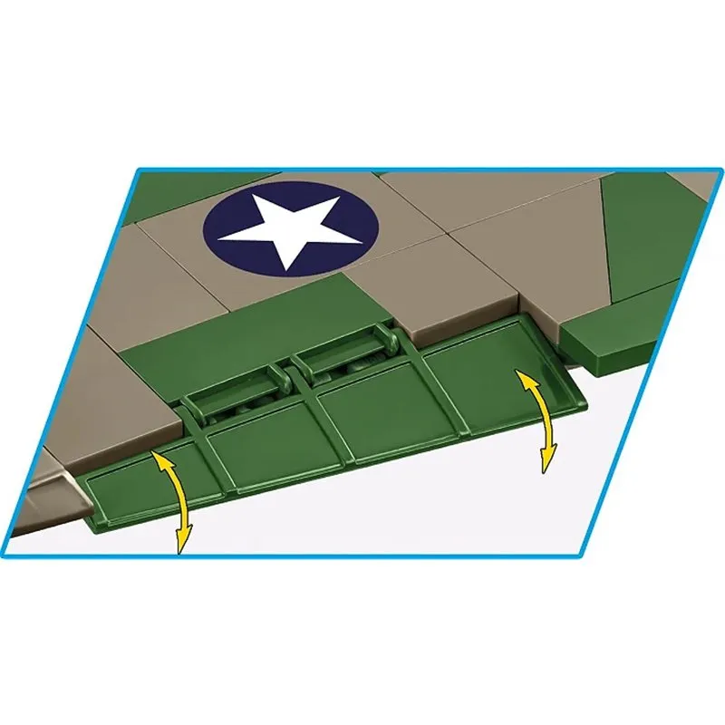 BOEING B-17F FLYING FORT, 1376 PCS HC WWII - 7