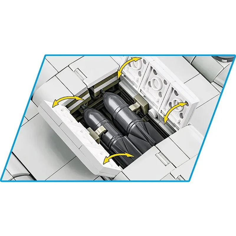 BOEING B-17F FLYING FORT, 1376 PCS HC WWII - 9