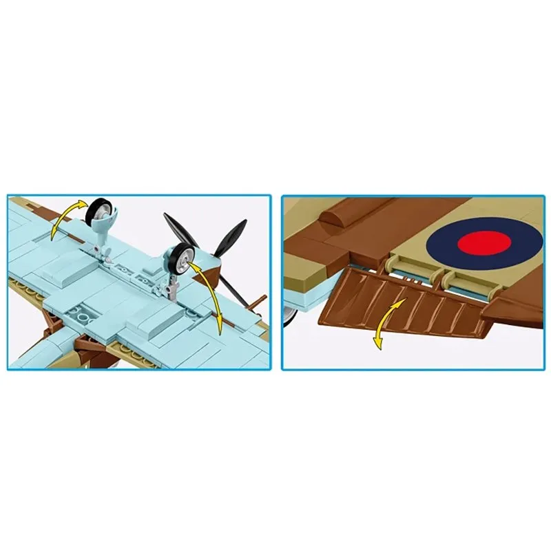 SUPERMARINE SPITFIRE MKIX, 364 PCS HC WWII - 10