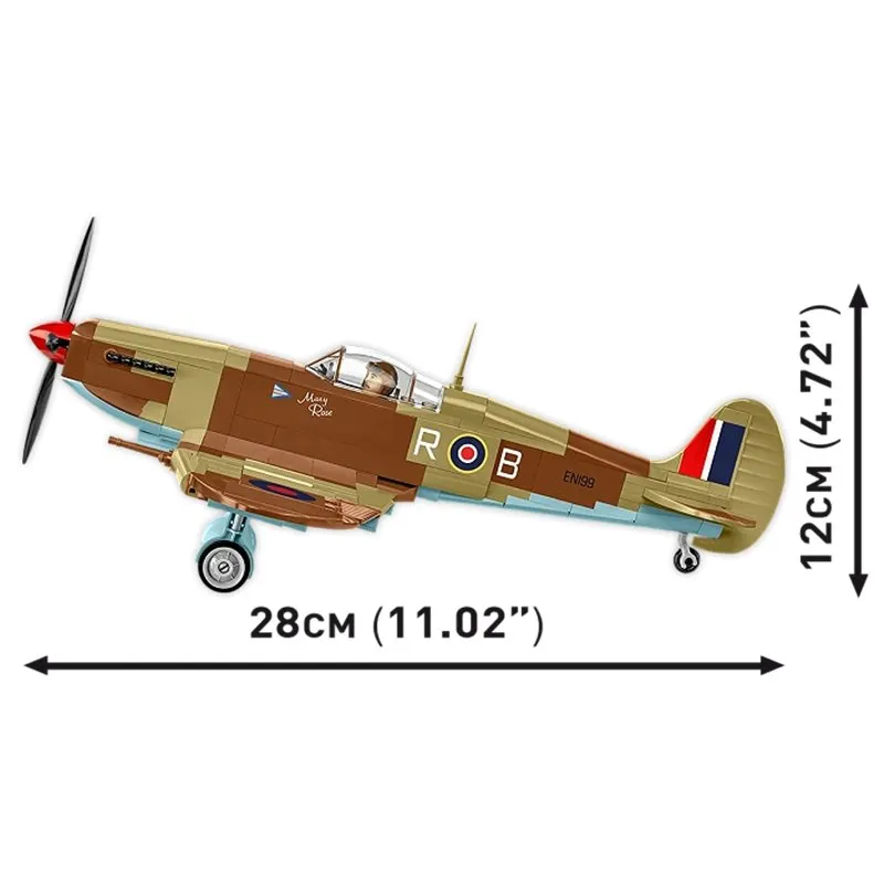 SUPERMARINE SPITFIRE MKIX, 364 PCS HC WWII - 12