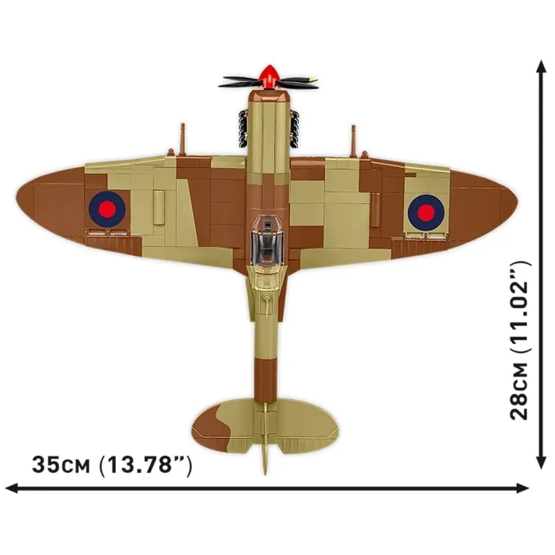 SUPERMARINE SPITFIRE MKIX, 364 PCS HC WWII - 13