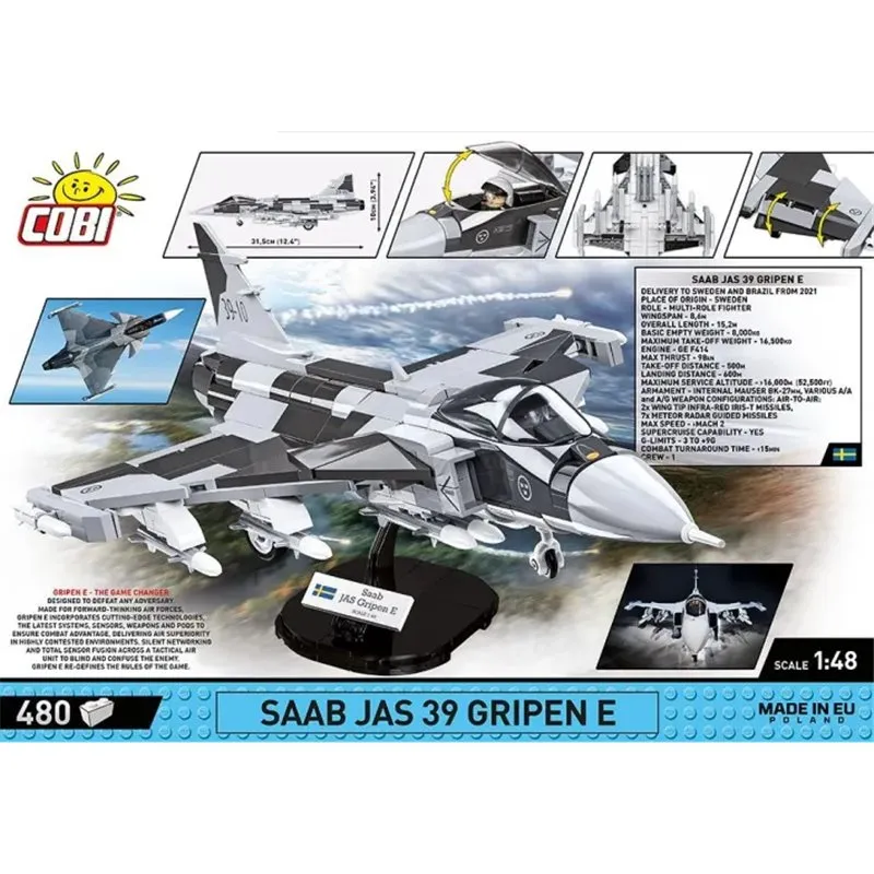 SAAB JAS 39 GRIPEN E, 480 PCS ARMED FORCES - 4