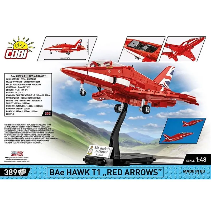 BAE HAWK T1 RED ARRO, 389 PCS ARMED FORCES - 5