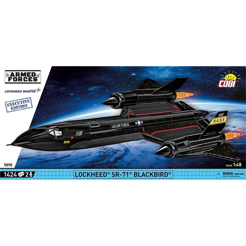 LOCKHEED SR-71 EX.E, 1424 PCS ARMED FORCES - 4