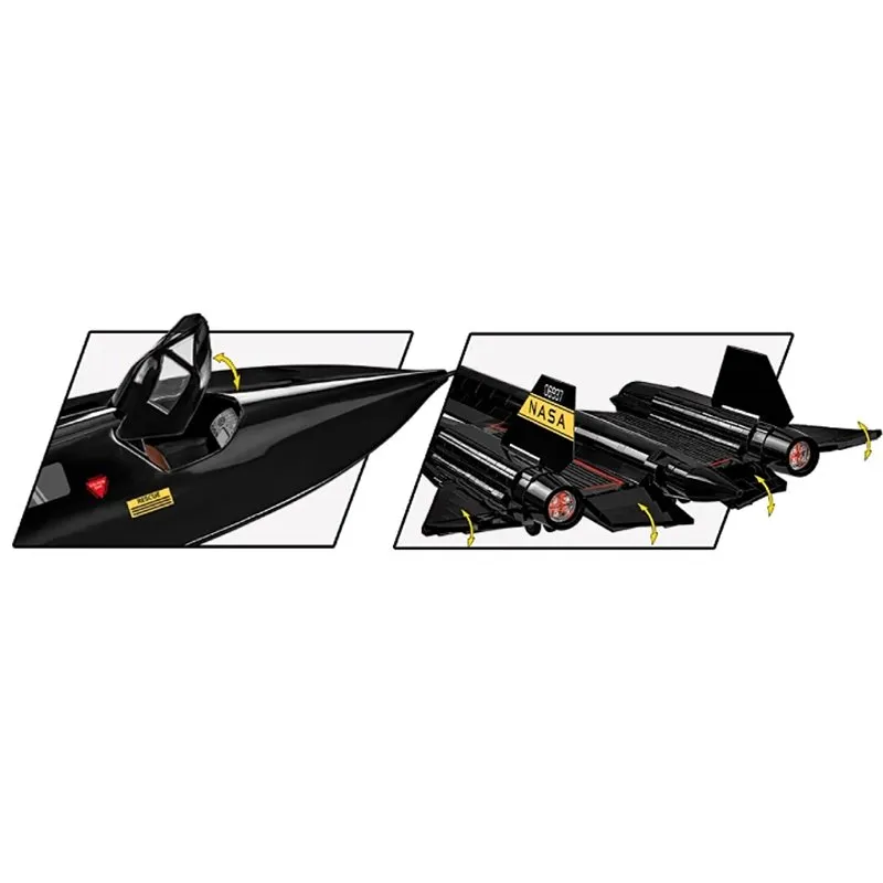 LOCKHEED SR-71 EX.E, 1424 PCS ARMED FORCES - 9