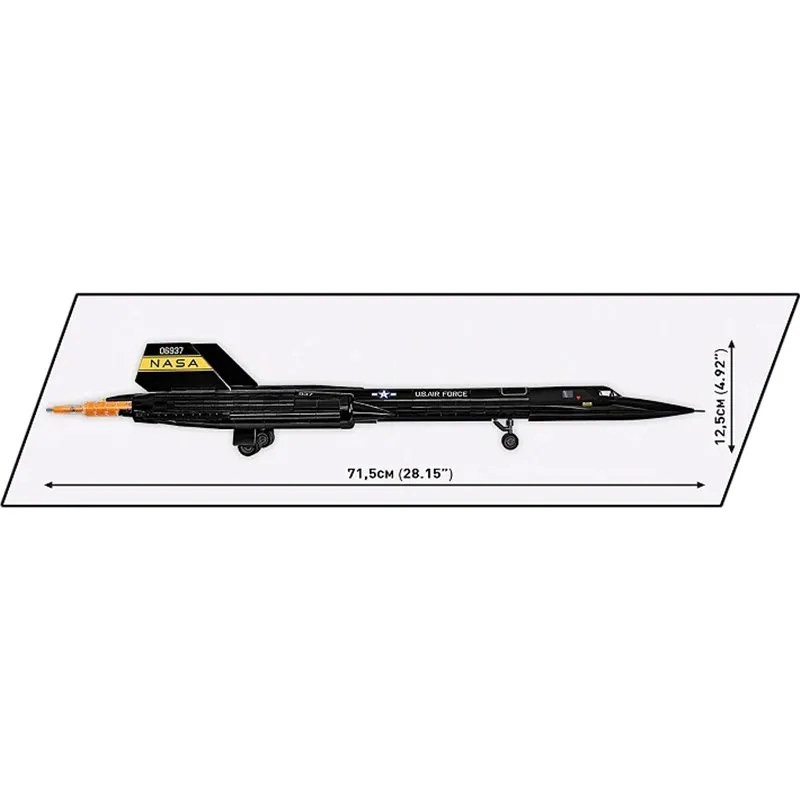 LOCKHEED SR-71 EX.E, 1424 PCS ARMED FORCES - 15