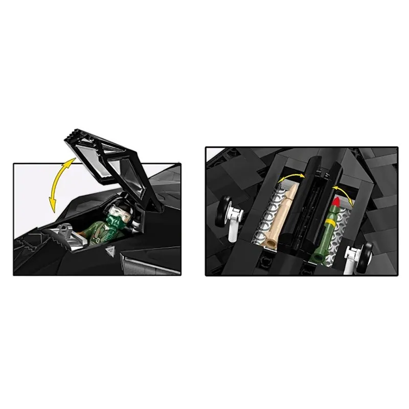 F-117 NIGHTHAWK 795 PCS, ARMED FORCES - 7