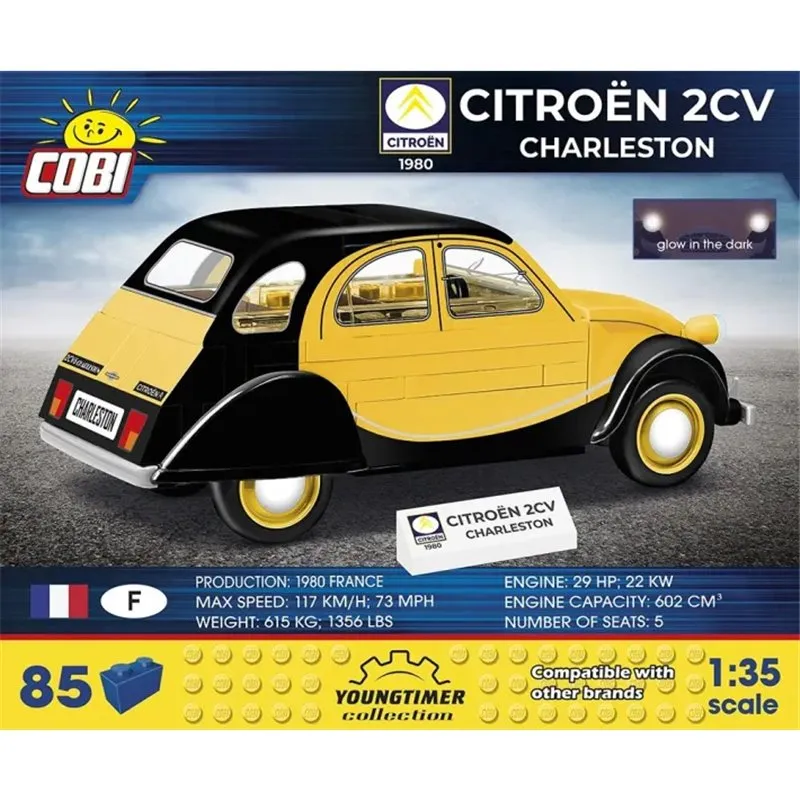 CITROEN 2CV CHARLESTON, 85 PCS YOUNGTIMER - 3