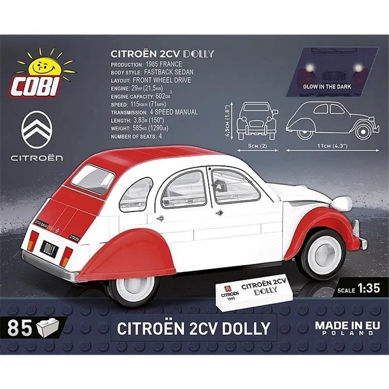 CITROEN 2CV DOLLY, 85 PCS YOUNGTIMER - 4