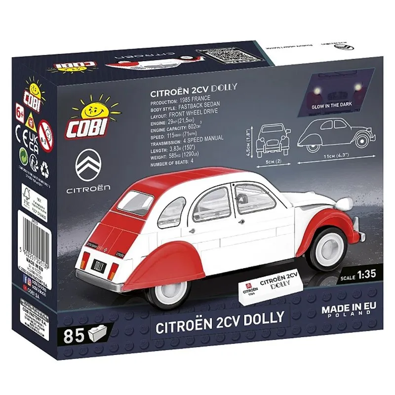 CITROEN 2CV DOLLY, 85 PCS YOUNGTIMER - 8
