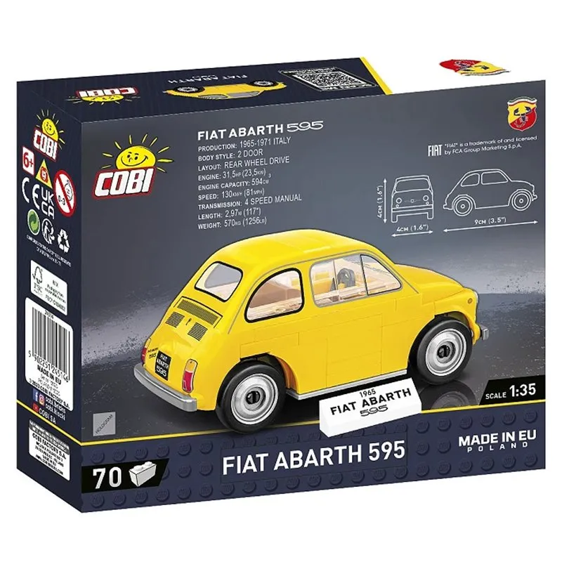 FIAT ABARTH, 70 PCS YOUNGTIMER - 6