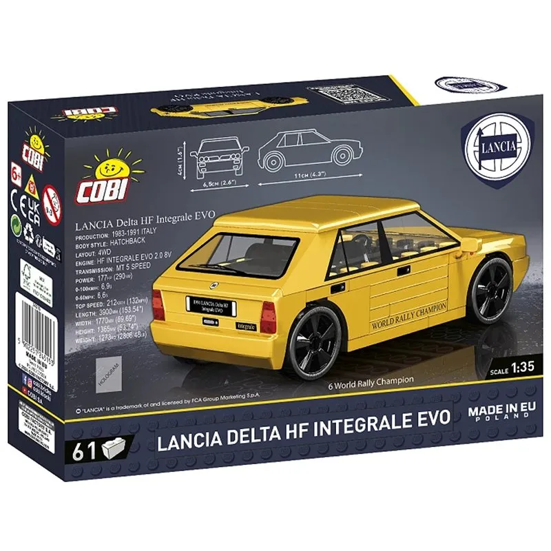 LANCIA DELTA HF INTG., 61 PCS YOUNGTIMER - 6