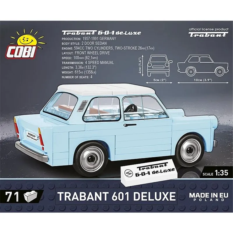 TRABANT 601 DELUXE, 71 YOUNGTIMER - 3