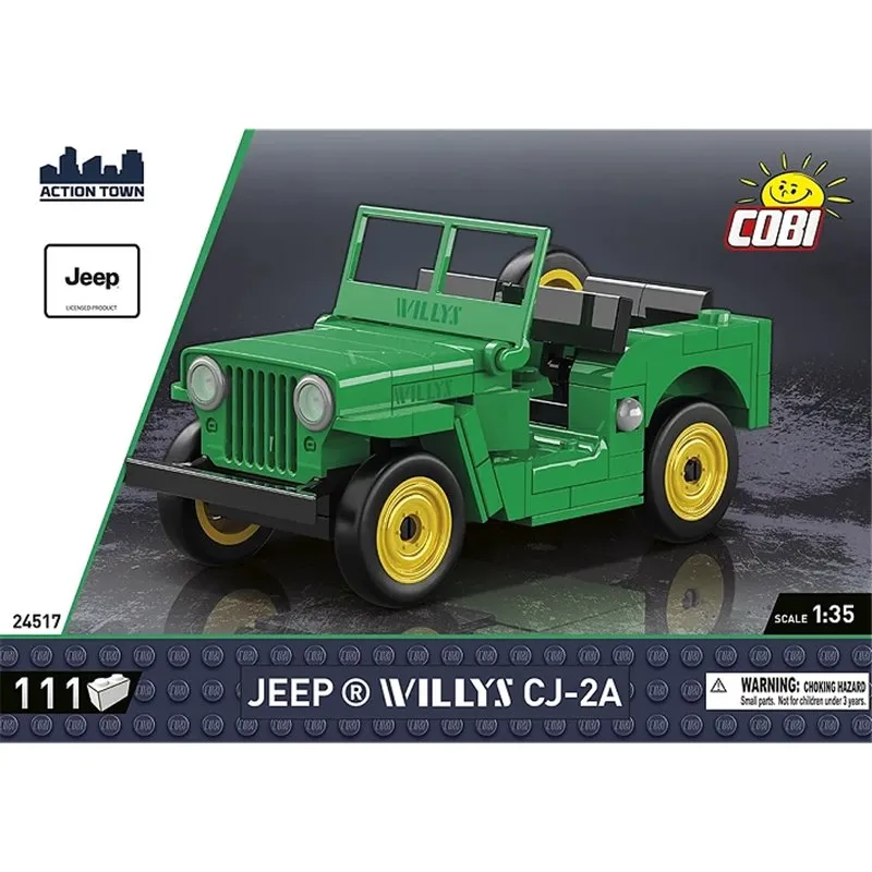 JEEP WILLYS CJ-2A GR, 111 PCS YOUNGTIMER