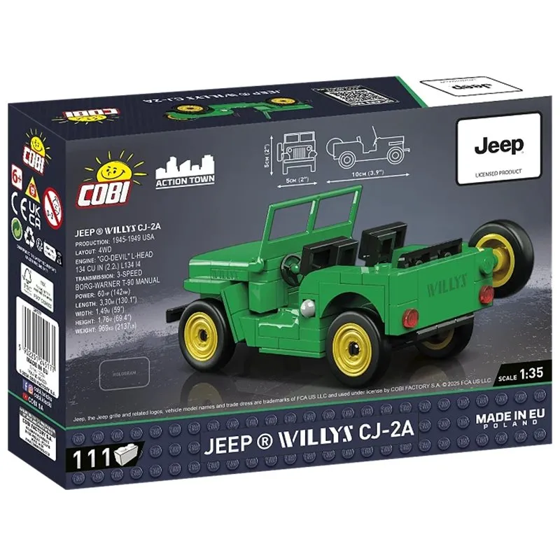JEEP WILLYS CJ-2A GR, 111 PCS YOUNGTIMER - 6