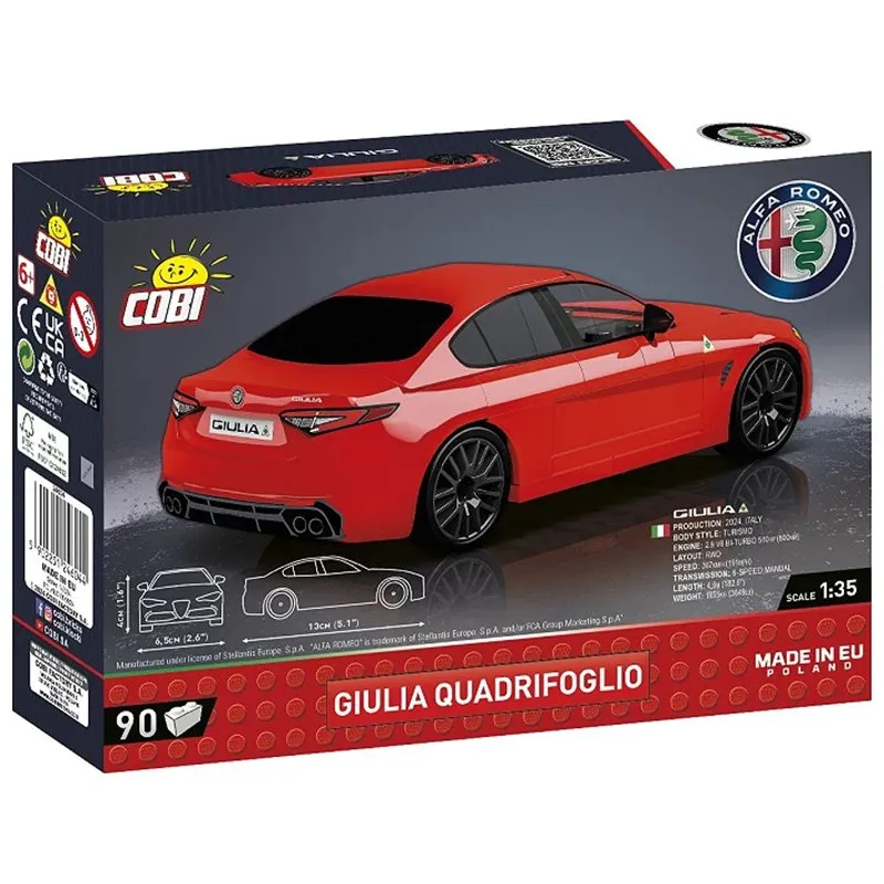 ALFA ROMEO GIULIA QUADRIFOGLIO, 90 PCS ALFA ROMEO - 6