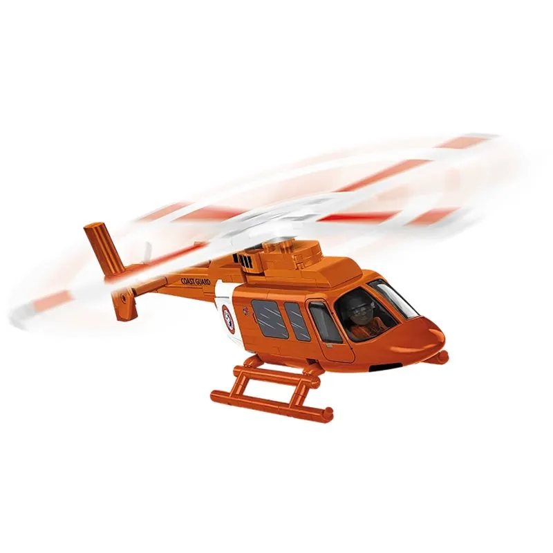BELL 407 - COAST GUARD scale 1:48, 210 PCS