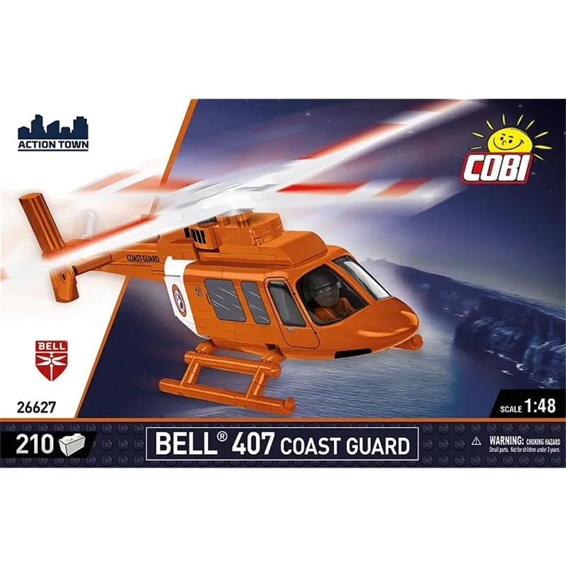 BELL 407 - COAST GUARD scale 1:48, 210 PCS - 2