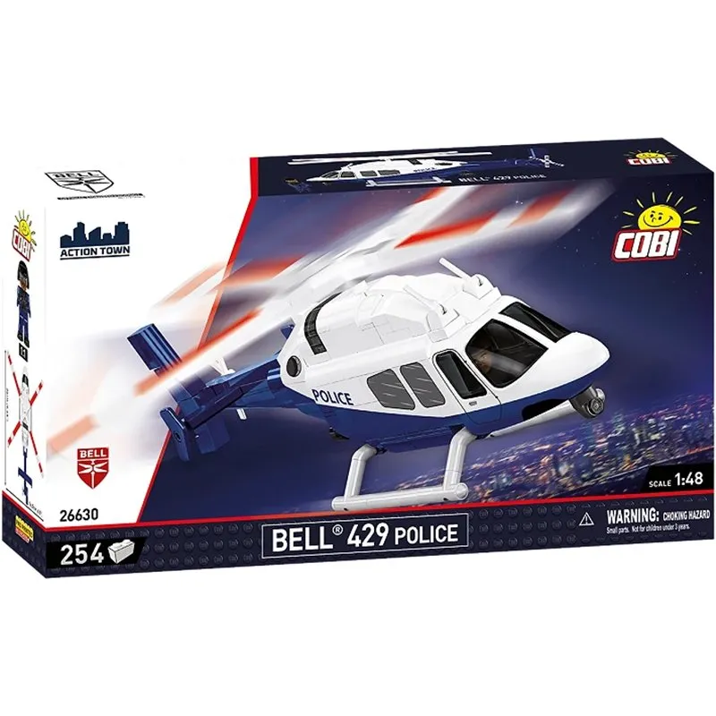 BELL 429 - POLICE scale 1:48, 266 PCS - 9
