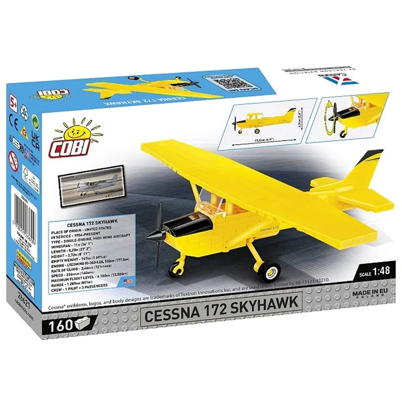 CESSNA 172 SKYHAW, 160 PCS CYVIL AIRCRAFT - 9