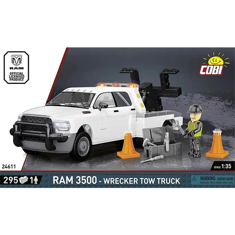 3500 WRECKER TOW TRUCK 290 PCS, RAM