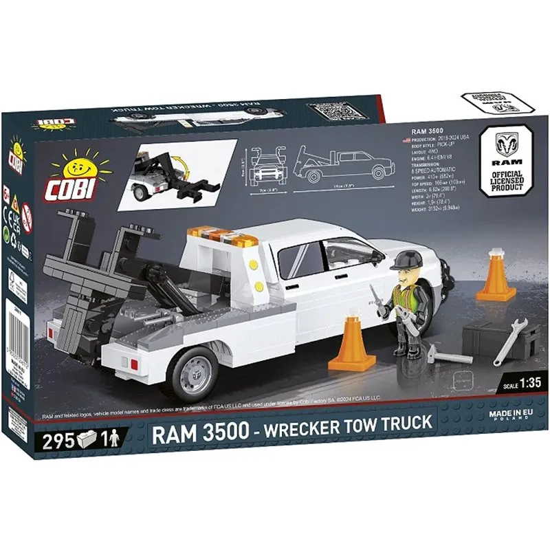 3500 WRECKER TOW TRUCK 290 PCS, RAM - 7