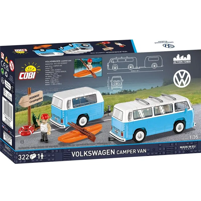 VOLKSWAGEN CAMPER VAN, 322 PCS VOLKSWAGEN - 9
