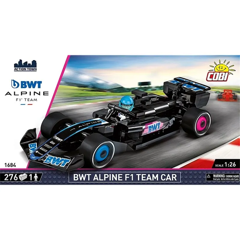 ALPINE F1 CAR, 290 PCS ACTION TOWN - 4