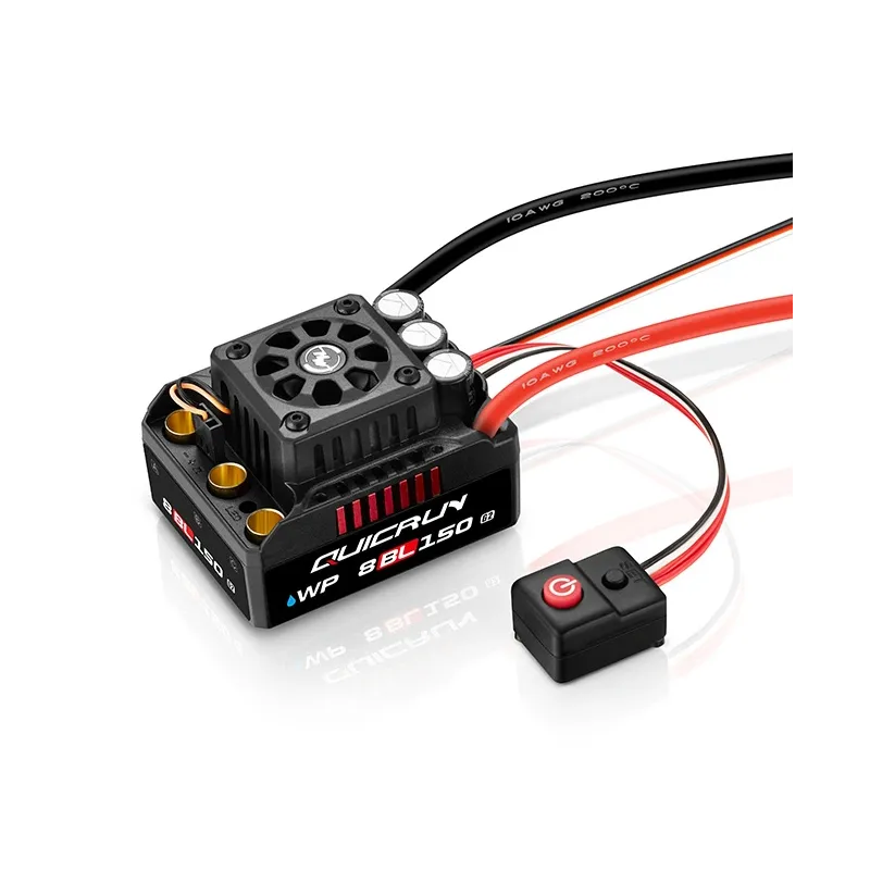 QuicRun WP 8BL150 G2 Sensorlöst Fartreglage 3-6S Bil 1/8