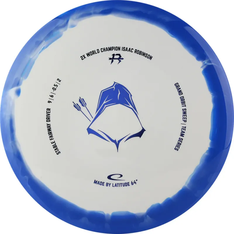 Grand Orbit Sweep - Isaac Robinson Team Series 2025 / White/Blue / 173+ g