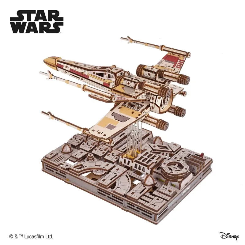 Ugears Luke Skywalker´s X-Wing Starfighter Star Wars - 3