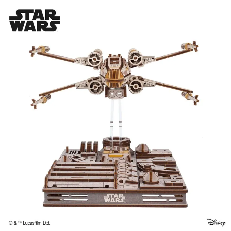 Ugears Luke Skywalker´s X-Wing Starfighter Star Wars - 4