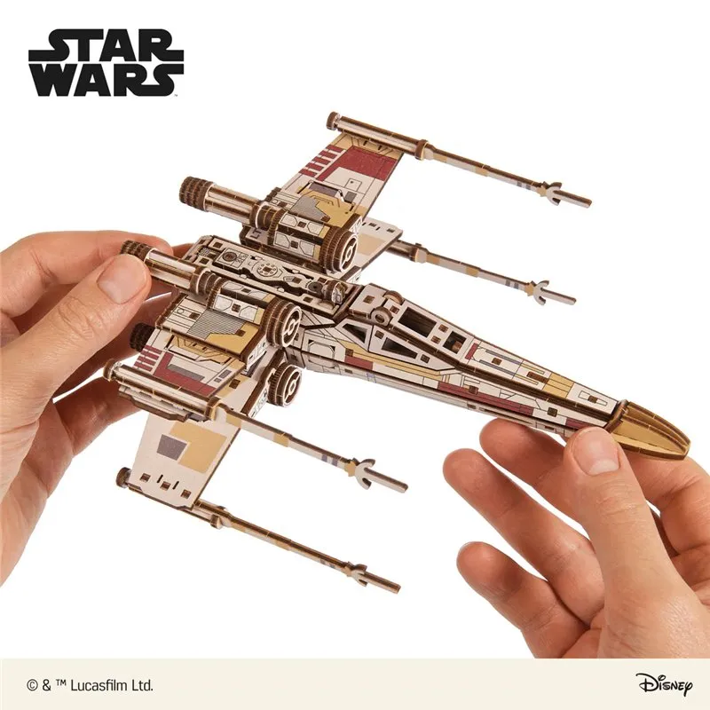 Ugears Luke Skywalker´s X-Wing Starfighter Star Wars - 6